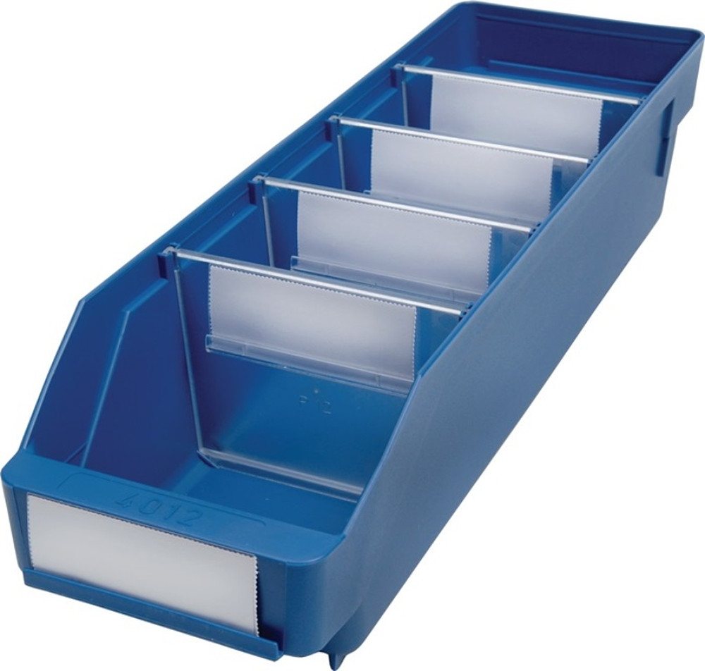 Regal 30er Pack 510202 Regalkasten L400xB120xH95mm blau PP Regal 30er Pack 510202 Regalkasten L400xB120xH95mm blau PP von OTTO