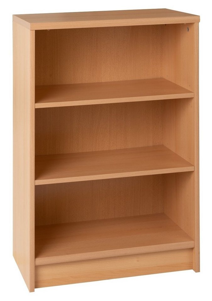 Regal OPTIMUS, B 54 cm, H 86 cm, Buchedekor, 2 höhenverstellbare Einlegeböden von OTTO