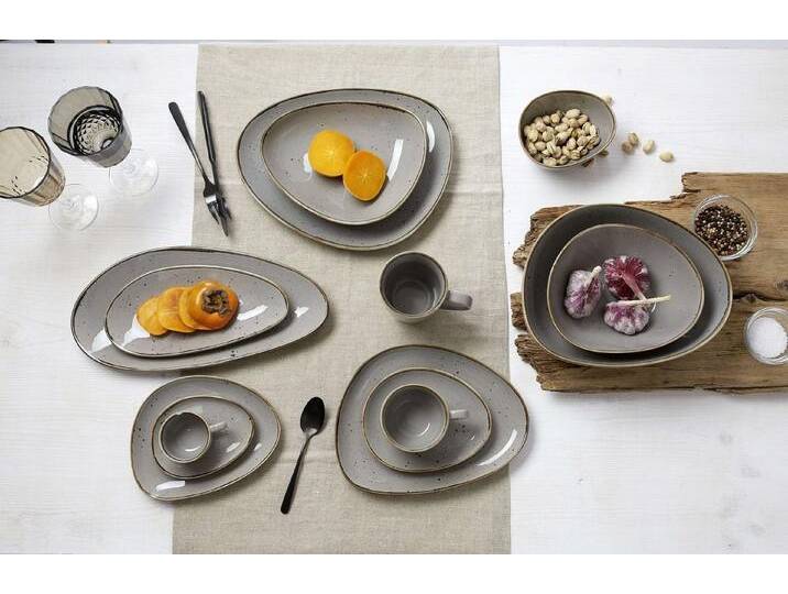 Ritzenhoff & Breker Kaffeeservice Taste (18-tlg), 6 Personen, Porzellan, taupe, grau von OTTO