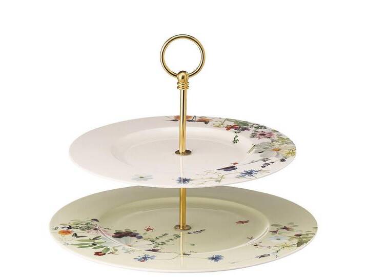 Rosenthal Etagere Brillance Grand Air Etagere 2tlg mit Fahnentellern, Materialmix, (Etageren), Etageren von OTTO