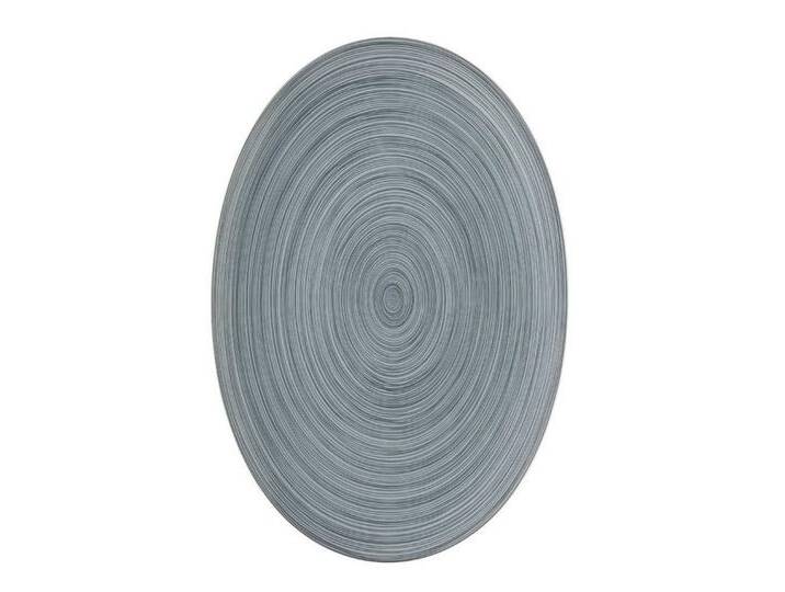 Rosenthal Servierplatte TAC Gropius Stripes 2.0 matt Platte 34 cm, Porzellan, (Platten), Platten, weiß von OTTO