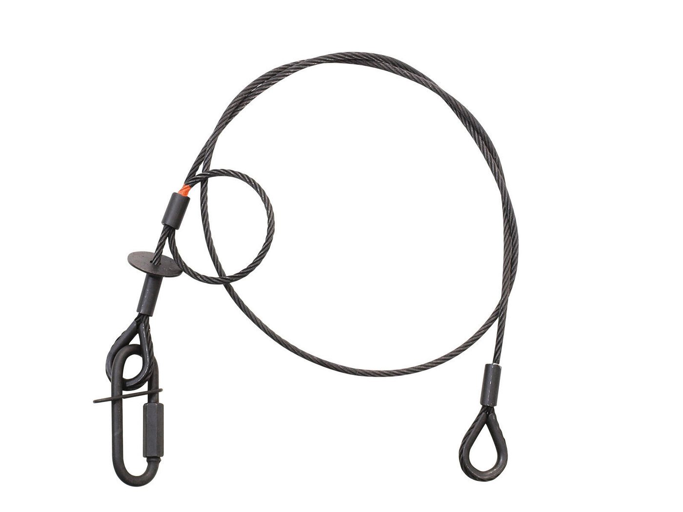 SAVEKING SAVEKING Sicherungsseil 4x1000 schwarz Drahtseil SAVEKING SAVEKING Sicherungsseil 4x1000 schwarz Drahtseil von SAVEKING
