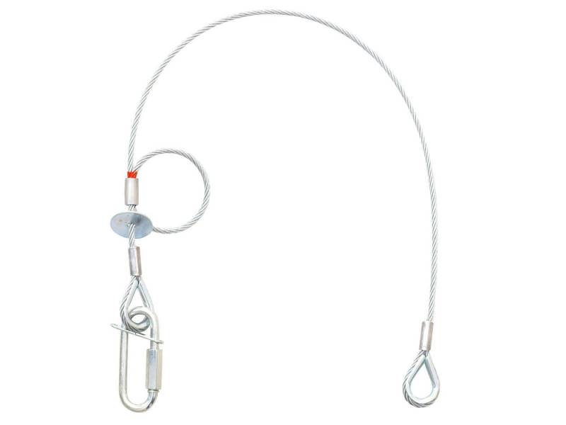 SAVEKING SAVEKING Sicherungsseil 4x600 silber Drahtseil von SAVEKING