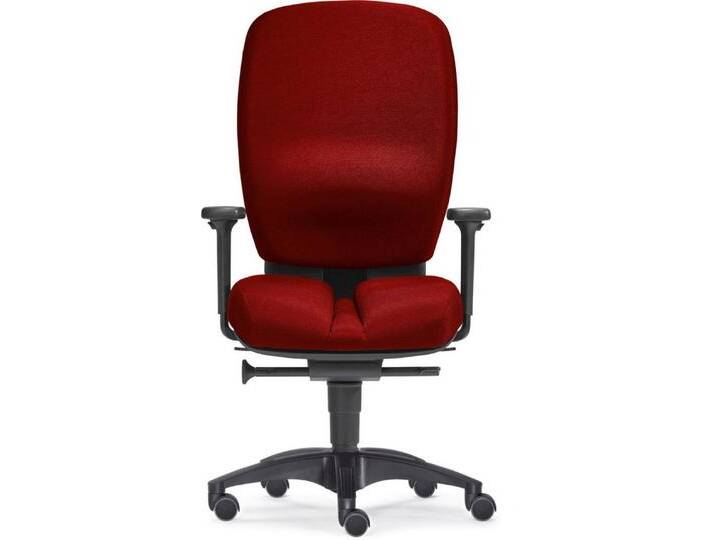 SITWELL STEIFENSAND AG Drehstuhl Büro-Drehstuhl Mister Office mit Armlehnen Polyamid-Fußkreuz rot., rot von OTTO
