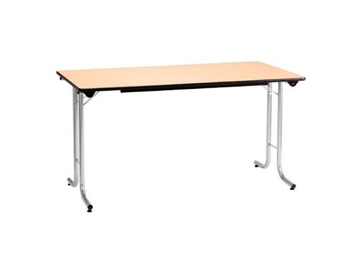 SODEMATUB Klapptisch Universaltischprogramm, zusammenklapp- und stapelbar, beige, Gestell alufarben von OTTO