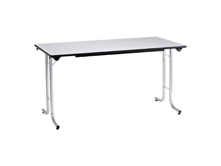 SODEMATUB Klapptisch Universaltischprogramm, zusammenklapp- und stapelbar, grau, Gestell alufarben von OTTO