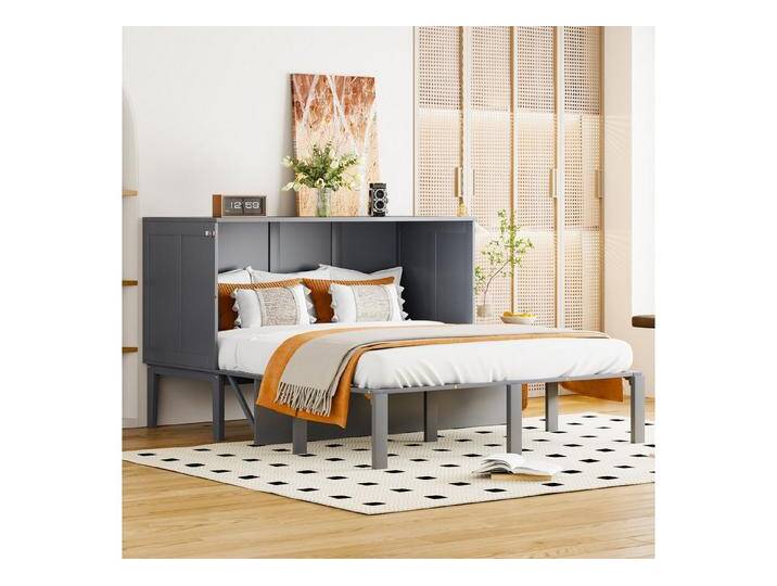 STILVORA Funktionsbett 140x200 Schrankbett mit Lattenrost,Jugendbett Kinderbett ohne Matratze (Wandbett mit Lattenrost, vertikales Schrankbett mit Lattenrost, Jugendbett), ohne Matratze von OTTO