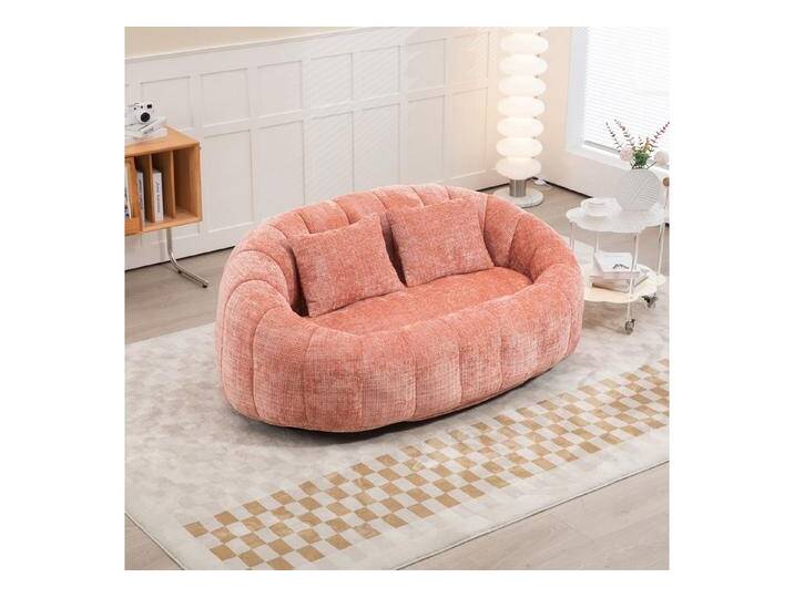 STILVORA Schlafsofa Indoor & Outdoor Sitzsack 2-Sitzer-bean bag sofa mit hohen Rücken, Bean Bag Sofa für Erwachsene und Kinder – Lazy Sofa mit Memory-Schaum, Chenille-Stoff – Komfortabler Stuhl für Wohnzimmer, Schlafzimmer & Freizeit, 150 kg Kapazität – Ohne Montage, sofort einsatzbereit, mit Relaxfunktion von OTTO