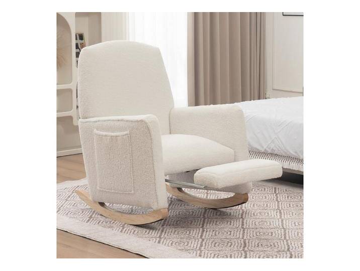 STILVORA Stuhl mit hocker Schaukelsessel mit hoher Rückenlehne,Relaxsessel aus Teddy (Schaukelstuhl mit Hocker und Ottomane – Relaxsessel mit hoher Rückenlehne aus weichem Kunstfellstoff für Wohnzimmer und Innenbereich, stabiler Holzrahmen, ergonomisch, 110kg Belastbarkeit) STILVORA Stuhl mit hocker Schaukelsessel mit hoher Rückenlehne,Relaxsessel aus Teddy (Schaukelstuhl mit Hocker und Ottomane – Relaxsessel mit hoher Rückenlehne aus weichem Kunstfellstoff für Wohnzimmer und Innenbereich, stabiler Holzrahmen, ergonomisch, 110kg Belastbarkeit) von OTTO