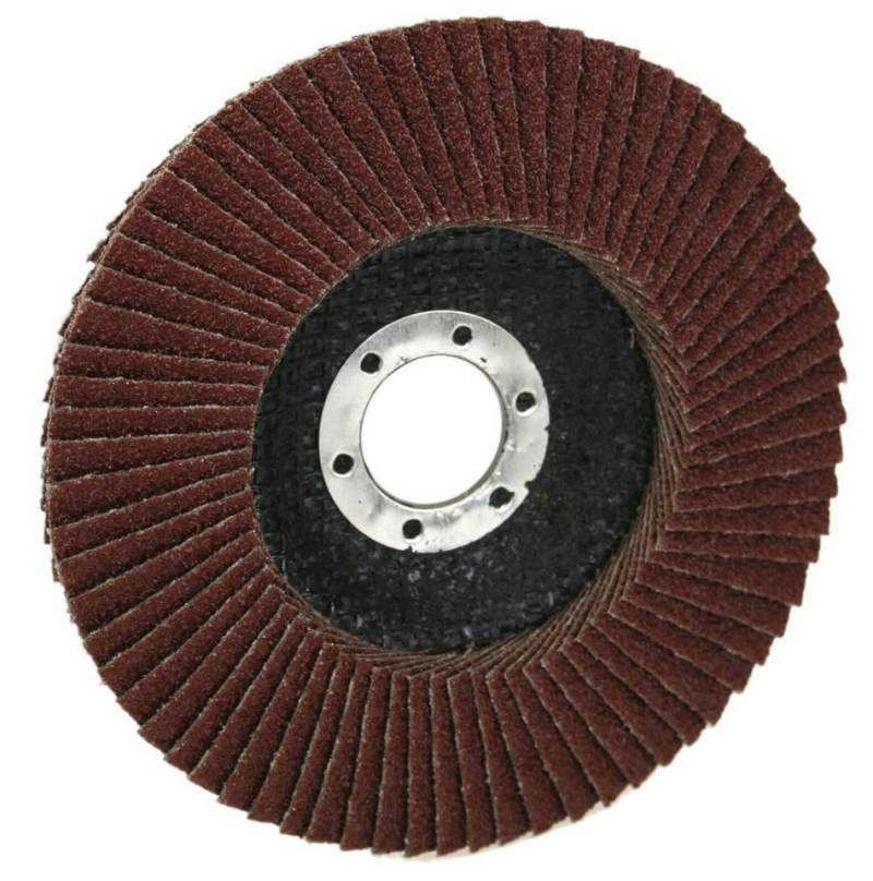 SBS Schlößer Baustoffe Schleifscheibe Fächerscheibe 125mm - Korn: 80 von Sbs Schlößer Baustoffe