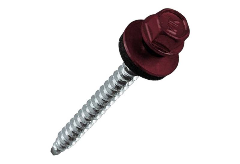 Schrauben-Set 250x Trapezblechschrauben 4,8x35mm Ral 3005 von OTTO