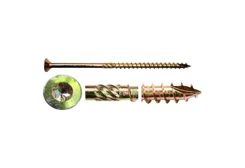 Schrauben-Set Holzbauschrauben Senkkopf, 100 Stück 6.0 x 200 TX30 von OTTO