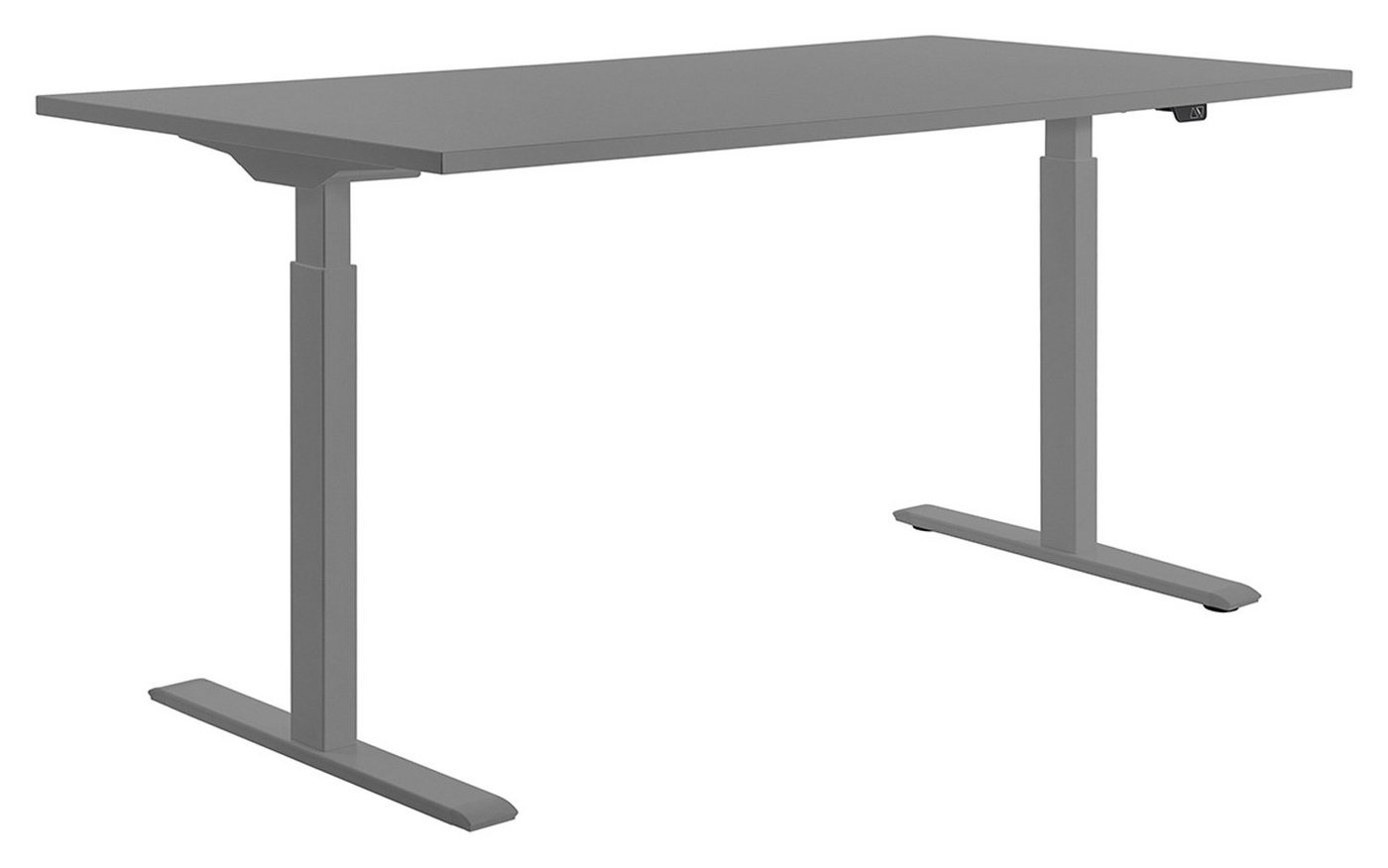 Schreibtisch Schreibtisch, E-TABLECOLOR, Grau, B 160 cm von OTTO