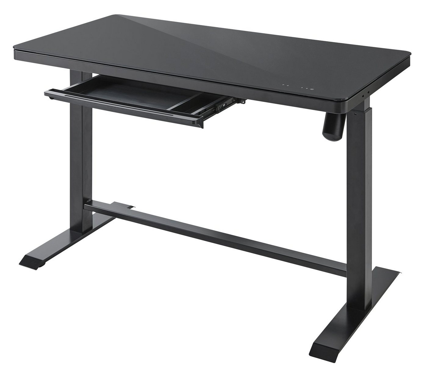 Schreibtisch Schreibtisch, LIFTHOME, Schwarz, B 120 cm, T 60 cm von OTTO