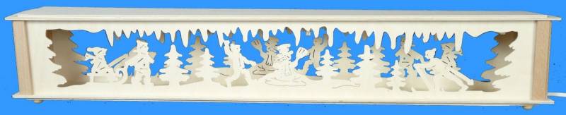 Schwibbogen-Fensterbank Schwibbogenerhöhung mit Winterkindern und Beleuchtung BxHxT von OTTO