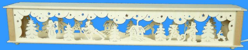 Schwibbogen-Fensterbank Schwibbogenerhöhung mit Winterkindern und Beleuchtung BxHxT von OTTO