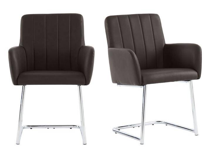 SeedWave Freischwinger Moderne Freischwinger Stühle mit Armlehnen, PU-Leder Esszimmerstühle, 2er Set, Ergonomisches Rückenlehne für Esszimmer, Wohnzimmer SeedWave Freischwinger Moderne Freischwinger Stühle mit Armlehnen, PU-Leder Esszimmerstühle, 2er Set, Ergonomisches Rückenlehne für Esszimmer, Wohnzimmer von OTTO