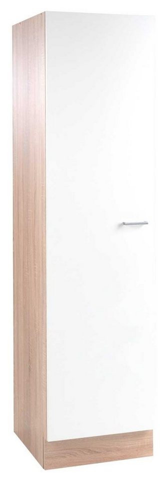Seitenschrank SONEA, Eiche Sonoma Dekor, Weiß, (1 Schrank) B 50 cm x H 200 cm, 1 Tür von OTTO