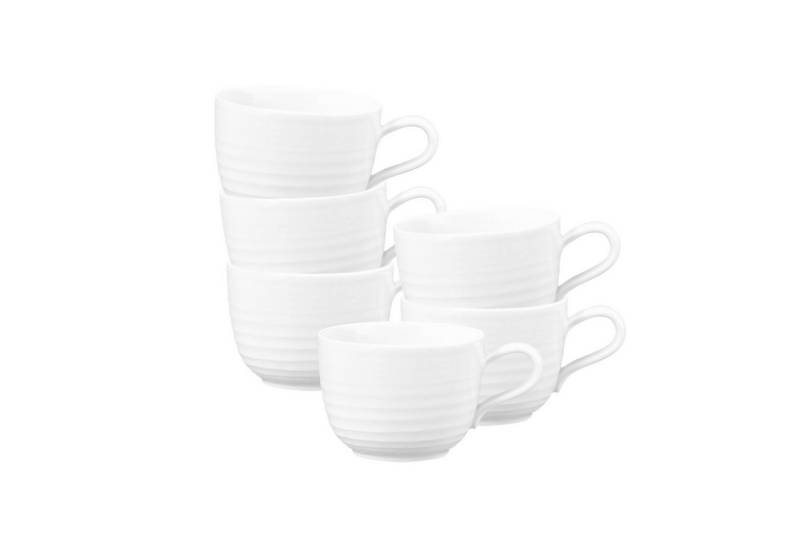 Seltmann Weiden Tasse Terra Kaffeetassen 260 ml 6er Set, Porzellan von Seltmann Weiden
