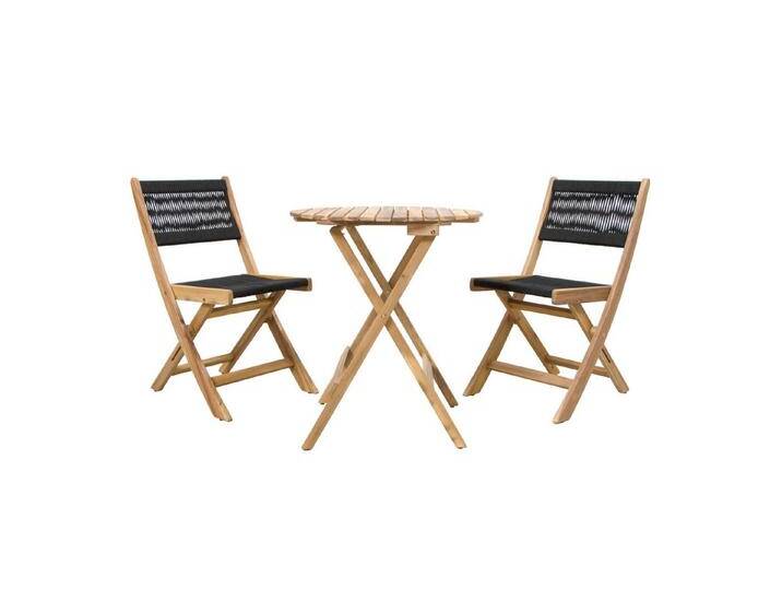 SenS-Line Gartenstuhl osoltus Sitzgruppe Holz für Balkon, Bistrotisch mit 2 Stühlen SenS-Line Gartenstuhl osoltus Sitzgruppe Holz für Balkon, Bistrotisch mit 2 Stühlen von OTTO
