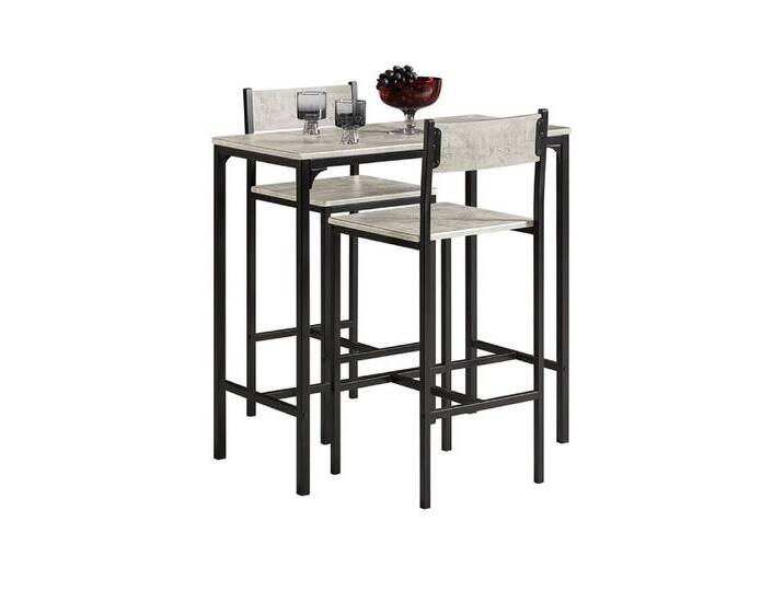SoBuy Bartisch OGT03, Küchentisch-Set für 2 Personen, Esstisch Essgruppe Gartentisch, Bartisch Set 3-teilig Esstisch Bistrotisch Balkonmöbel Bistromöbe SoBuy Bartisch OGT03, Küchentisch-Set für 2 Personen, Esstisch Essgruppe Gartentisch, Bartisch Set 3-teilig Esstisch Bistrotisch Balkonmöbel Bistromöbe von OTTO