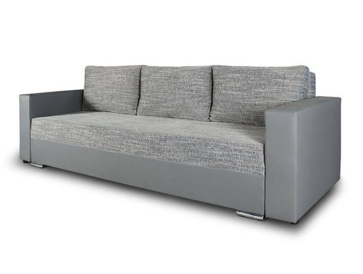 Sofnet Schlafsofa Bird, mit Schlaffunktion und Bettkasten, Bettsofa mit Chromfüße, Schlafcouch, Sofagarnitur, grau, Dolaro 04 + Berlin 01 Sofnet Schlafsofa Bird, mit Schlaffunktion und Bettkasten, Bettsofa mit Chromfüße, Schlafcouch, Sofagarnitur, grau, Dolaro 04 + Berlin 01 von OTTO