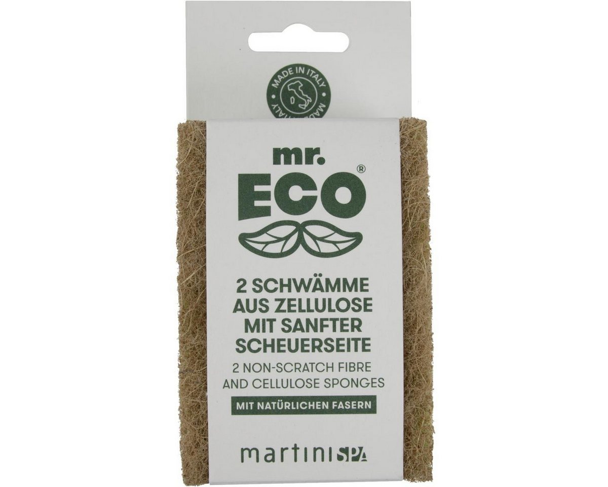 Stahlschwamm mr. ECO Scheuerschwamm H513Y sanfte Scheuerseite 2St von OTTO