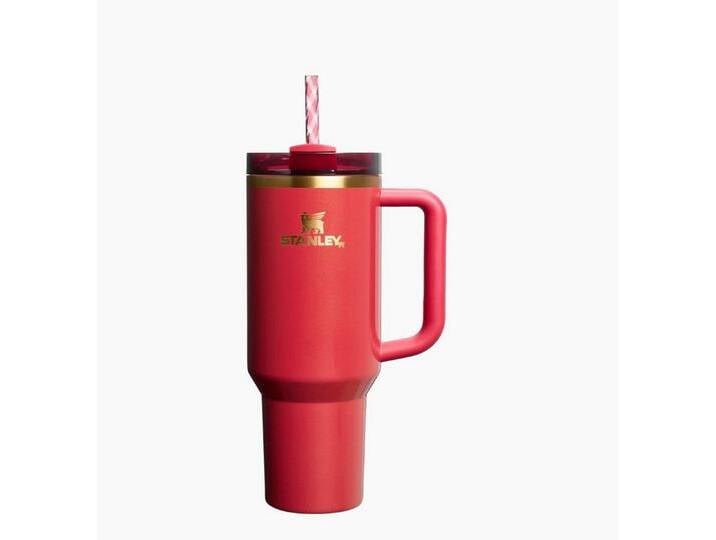 Stanley 1913 Thermoflasche Der Scarlet Tinsel Quencher H2.0 FlowState™ Tumbler, 1,2 l von OTTO