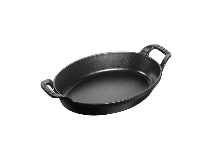 Staub Auflaufform Ofenform Auflaufform, 24 x 17.145 cm Gusseisen Schwarz, Gusseisen, (1-St), schwarz von OTTO