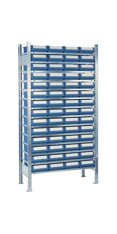Steckregal Steckregal H2000xB1000xT400mm Anbauregal 14 Stahlböden 56 x 5 Steckregal Steckregal H2000xB1000xT400mm Anbauregal 14 Stahlböden 56 x 5 von OTTO