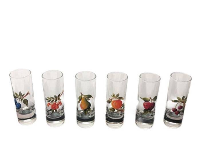 Steinnacher Bärbel Schnapsglas Stamperl Island 6,5cl bemalt Obst 6er Set Kisslinger Steinnacher Bärbel Schnapsglas Stamperl Island 6,5cl bemalt Obst 6er Set Kisslinger von OTTO