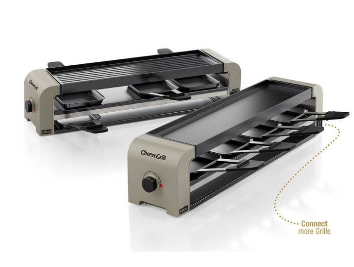 Stöckli Raclette Stöckli Raclette CheeseGrill 4 Connect Set Ivory Gold Stöckli Raclette Stöckli Raclette CheeseGrill 4 Connect Set Ivory Gold von OTTO