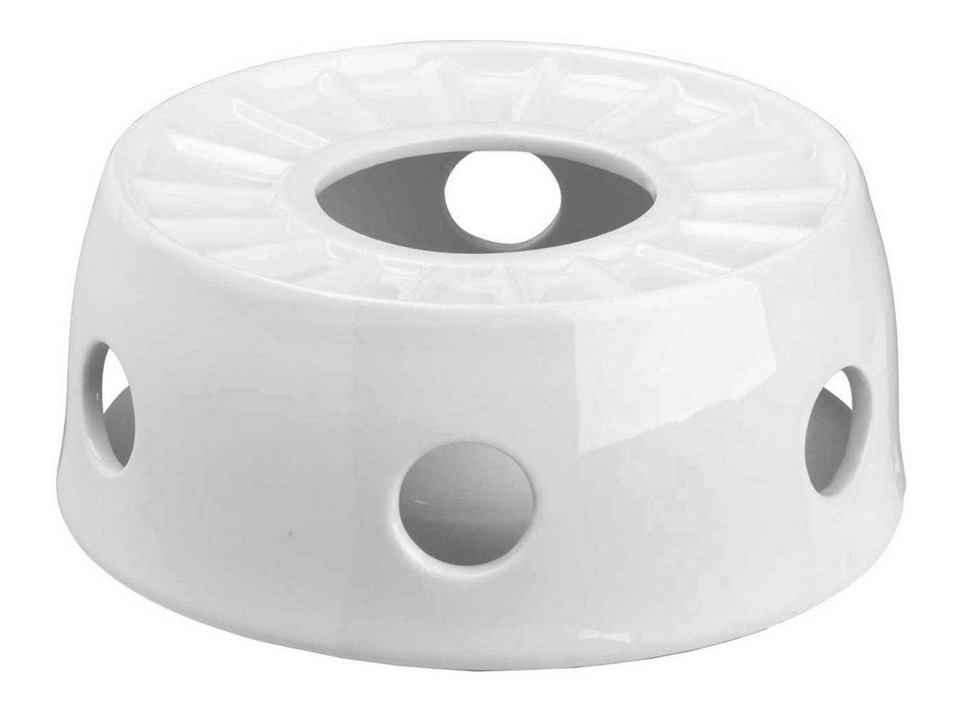 Stövchen EVE, Ø 14 cm, Weiß, Keramik, geeignet für Teekannen Stövchen EVE, Ø 14 cm, Weiß, Keramik, geeignet für Teekannen von OTTO