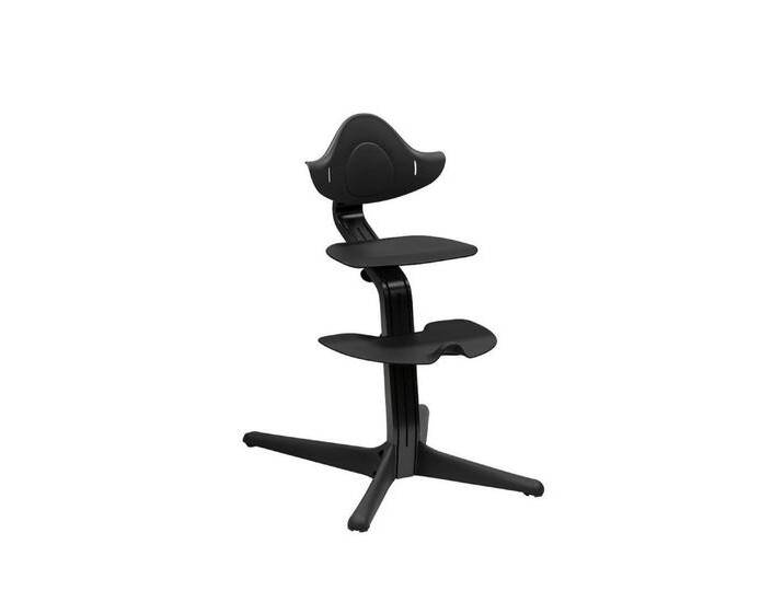 Stokke Hochstuhl Nomi®, der zu aktivem Sitzen inspiriert, Geeignet für Babys bis Erwachsene bis zu 150 kg, schwarz, Eiche/Buche, Black von OTTO