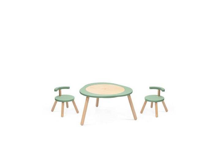 Stokke Spieltisch MuTable™ Spieltisch Set mit Stühlen, Clover Green von OTTO