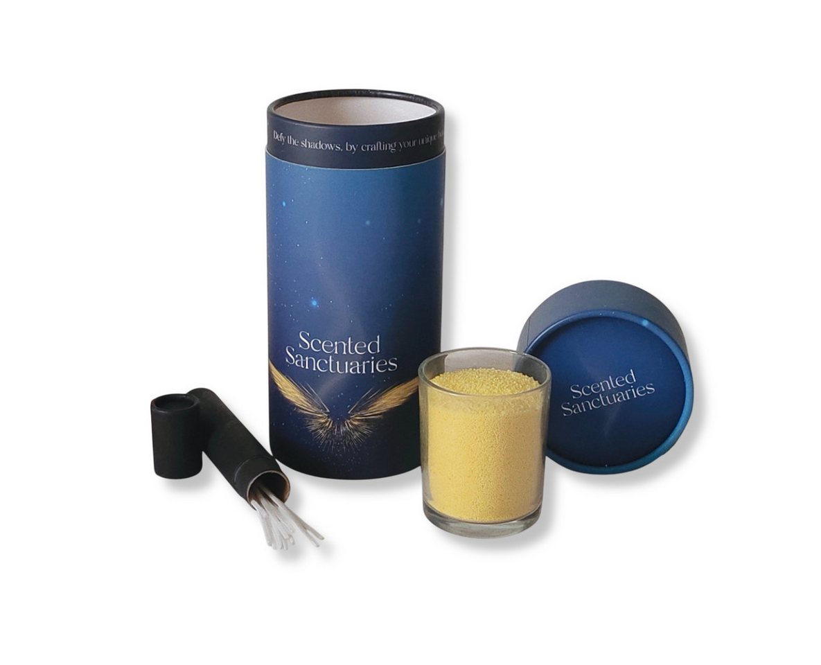 Duftkerze Duftkerzen-Set Kerzenwachs Granulat Kerzensand mit 10 Dochten, in Geschenktube Duftkerze Duftkerzen-Set Kerzenwachs Granulat Kerzensand mit 10 Dochten, in Geschenktube von OTTO