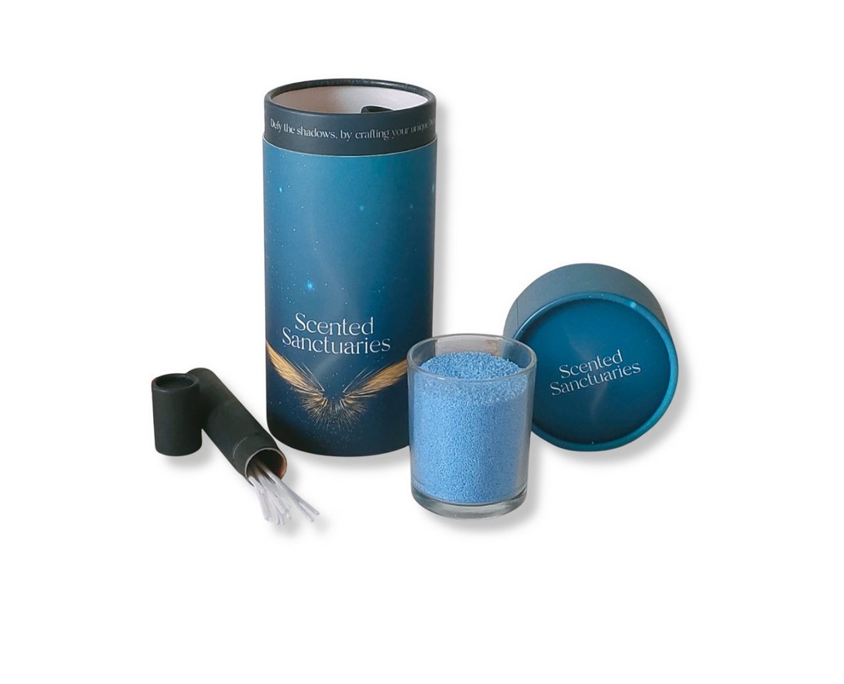 Duftkerze Duftkerzen-Set Kerzenwachs Granulat Kerzensand mit 10 Dochten, in Geschenktube von OTTO