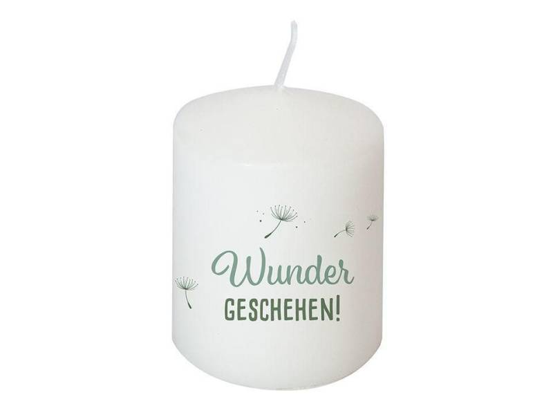 Stumpenkerze Kerze 'Wunder geschehen' 8 cm von OTTO