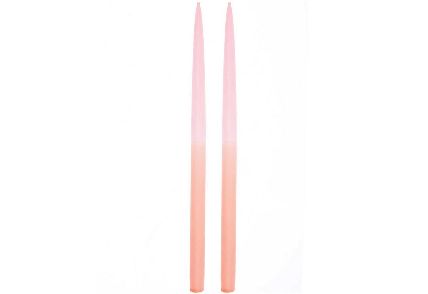 Stumpenkerze Spitzkerzen 28 cm, Dip Dye, Rosa/Orange Stumpenkerze Spitzkerzen 28 cm, Dip Dye, Rosa/Orange von OTTO