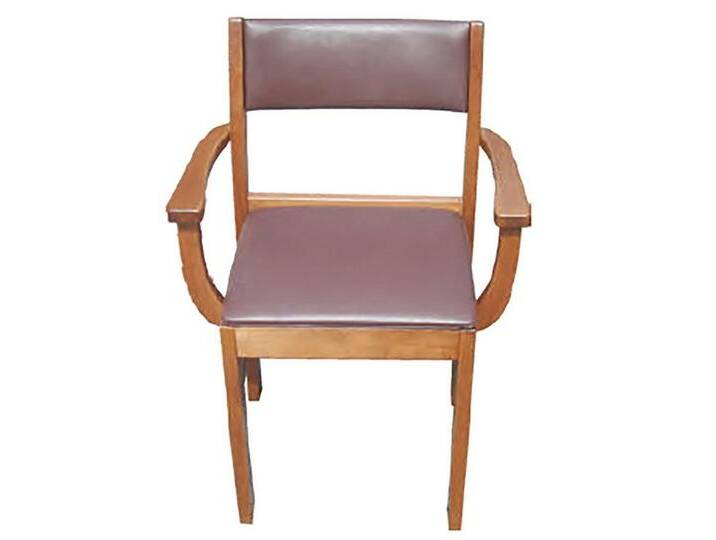 Sundo Homecare Toiletten-Stuhl wohnlicher Toilettenstuhl Holz Nachtstuhl, Eimer Deckel Sitzpolster, braun, dunkelbraun von OTTO