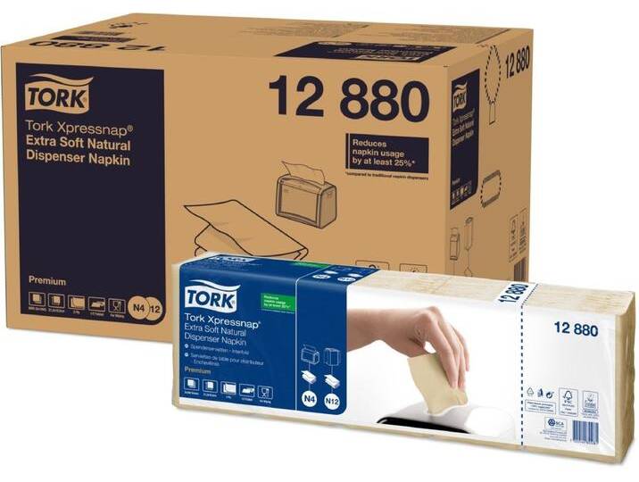 TORK Geschirr-Set Spenderservietten Xpressnap extra soft (N4-System) 16,5x21,3cm 2-lagig von OTTO