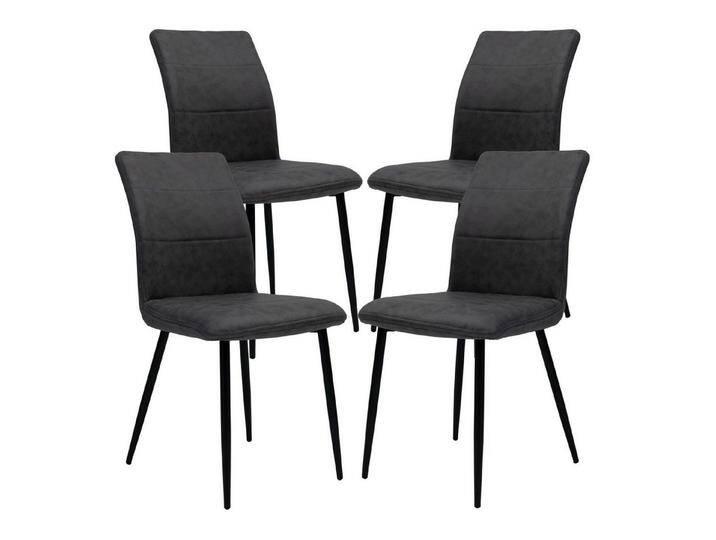 TRISENS Polsterstuhl Teona (einzeln oder im 2er, 3er, 4er Set, 4 St), gepolsterte Essstühle in Lederoptik in 3 trendigen Farbvarianten, 4 St. von OTTO