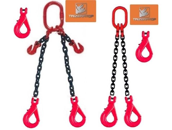 TRIZERATOP Anschlagkette Anschlagkette 2-Str., 10mm WLL 4,25t + S-Haken 2m TRIZERATOP Anschlagkette Anschlagkette 2-Str., 10mm WLL 4,25t + S-Haken 2m von OTTO