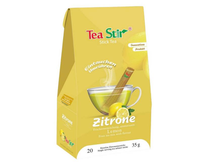 Teeglas Teesticks Natürlicher Tee 20 Sticks Früchte Koffeinfrei Zitrone von OTTO