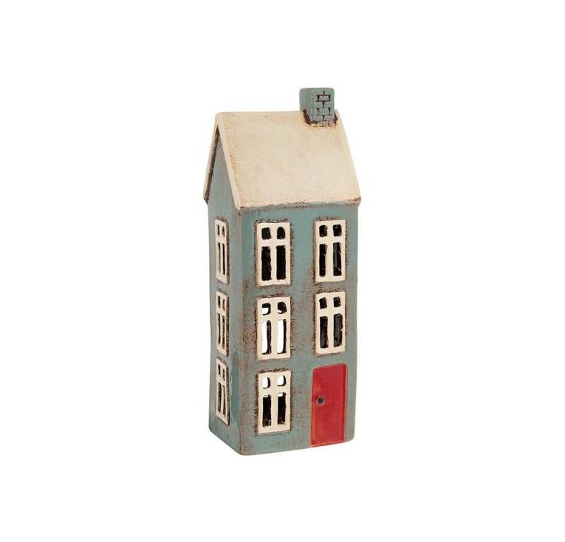 Teelichthalter Village Pottery Teelichthalter. grau, Keramik, Handarbeit von OTTO