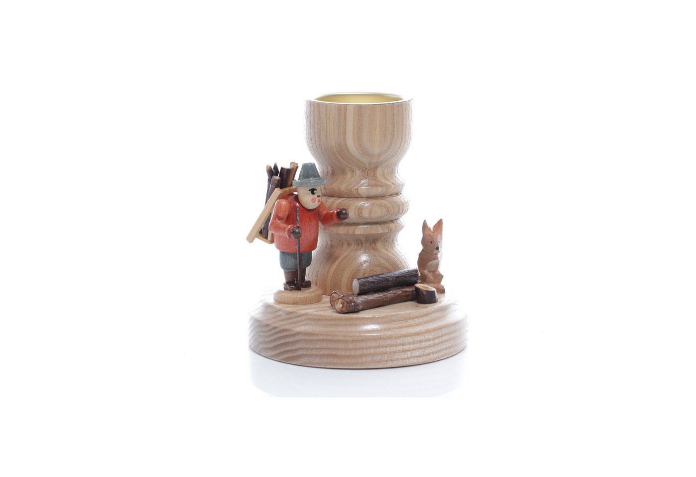 Teelichthalter Teelichthalter Holzsammler mit Hase bunt Höhe= 11cm NEU Teelichthalter Teelichthalter Holzsammler mit Hase bunt Höhe= 11cm NEU von OTTO