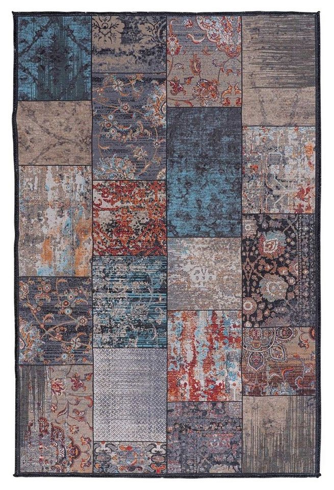 Teppich Vintageteppich, Mehrfarbig, B 200 cm, L 290 cm, rechteckig, Höhe: 4 mm von OTTO