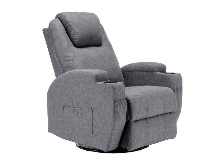 Thanaddo Massagesessel Relaxsessel Massagesessel Fernsehsessel, mit Liegefunktion, grau, Grau von OTTO
