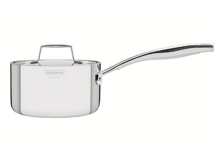 Tramontina Kasserolle GRANO Stieltopf, 18 cm, Edelstahl, rostfrei, mit Deckel, Edelstahl 18/10, Induktion, rostfrei, spülmaschinenfest Tramontina Kasserolle GRANO Stieltopf, 18 cm, Edelstahl, rostfrei, mit Deckel, Edelstahl 18/10, Induktion, rostfrei, spülmaschinenfest von OTTO