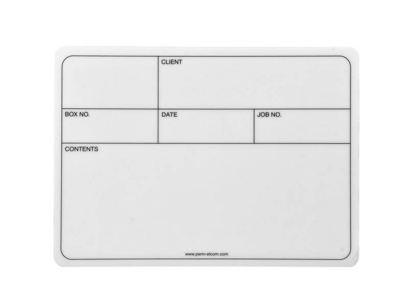 Transportbehälter ACCESSORY Beschriftungsschild selbstklebend 130x85mm von OTTO